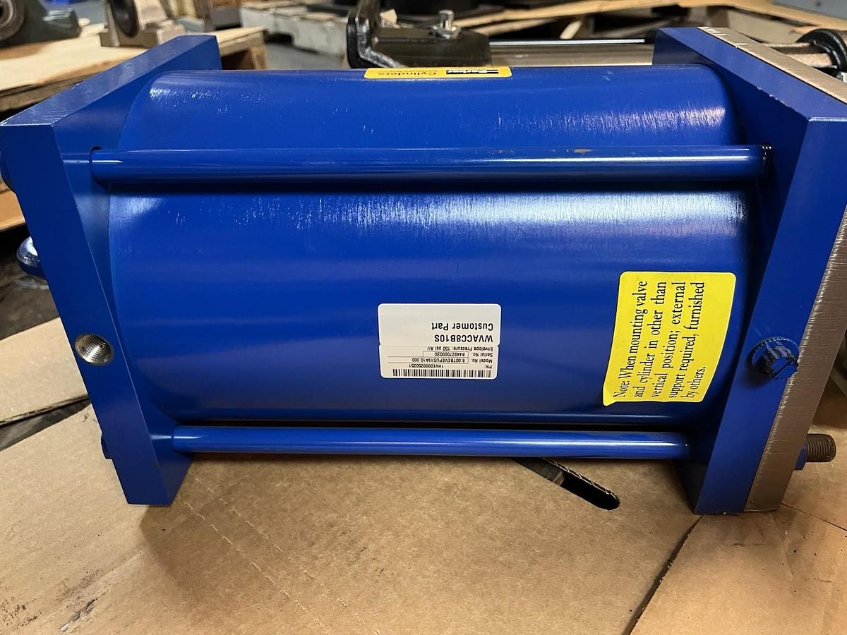 FNW,6500S10, PNEUMATIC ACTUATOR SIZE 10" KNIFE GATE VALVE SS316 CF8M 150CWP