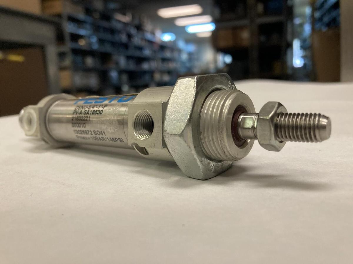 Festo,DSNU-3/4 IN -1 IN-P,Round Cylinder