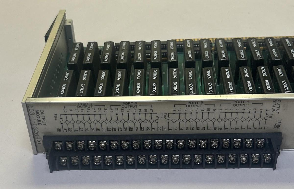 Used ROBOTRON,503-1-0326-01,OUTPUT MODULE