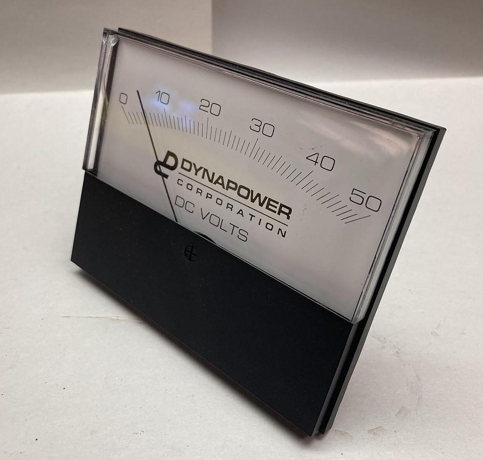 Dynapower Corporation,0-50 DC Volts,Panel Meter