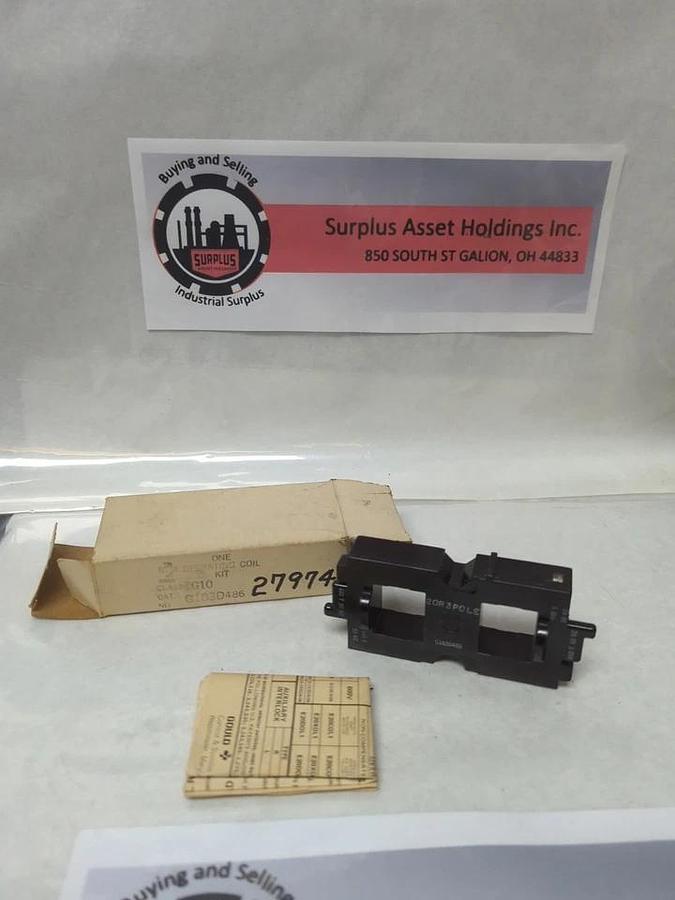 GOULD,G103D486,OPERATING COIL KIT CLASS G10 NOS