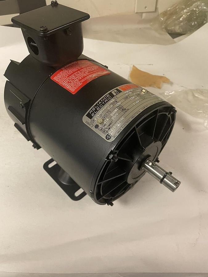 RELIANCE,01KA590412-YT 1/6HP,DC MOTOR 1725RPM 230vdc FR0056