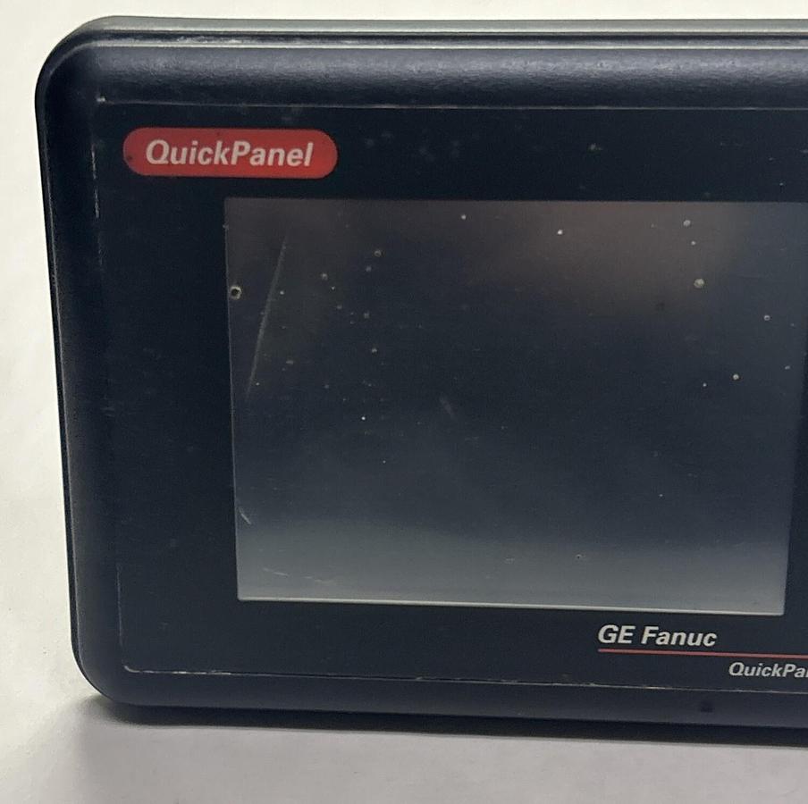 Used GE FANUC,IC754VS106STD-FF,QUICKPANEL VIEW OPERATOR INTERFACE