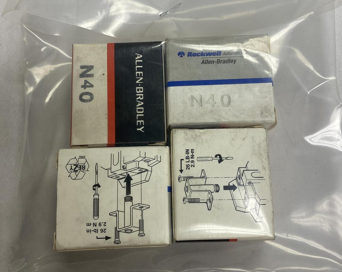 Allen-Bradley,N40,Heater Lot Of 4 NOS