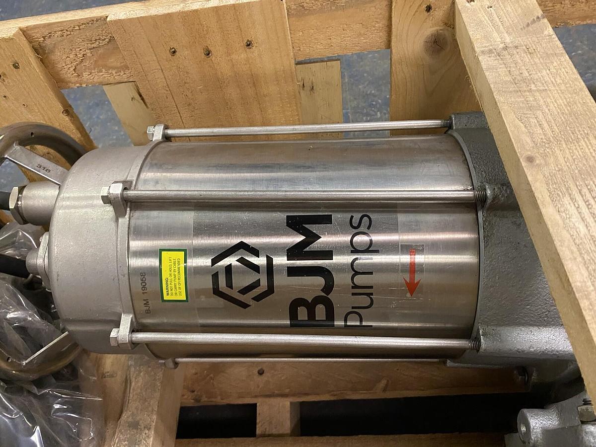 Used BJM,201265,JX55CSS 7.5HP 460V 3 Phase SS Submersible Sump Pump
