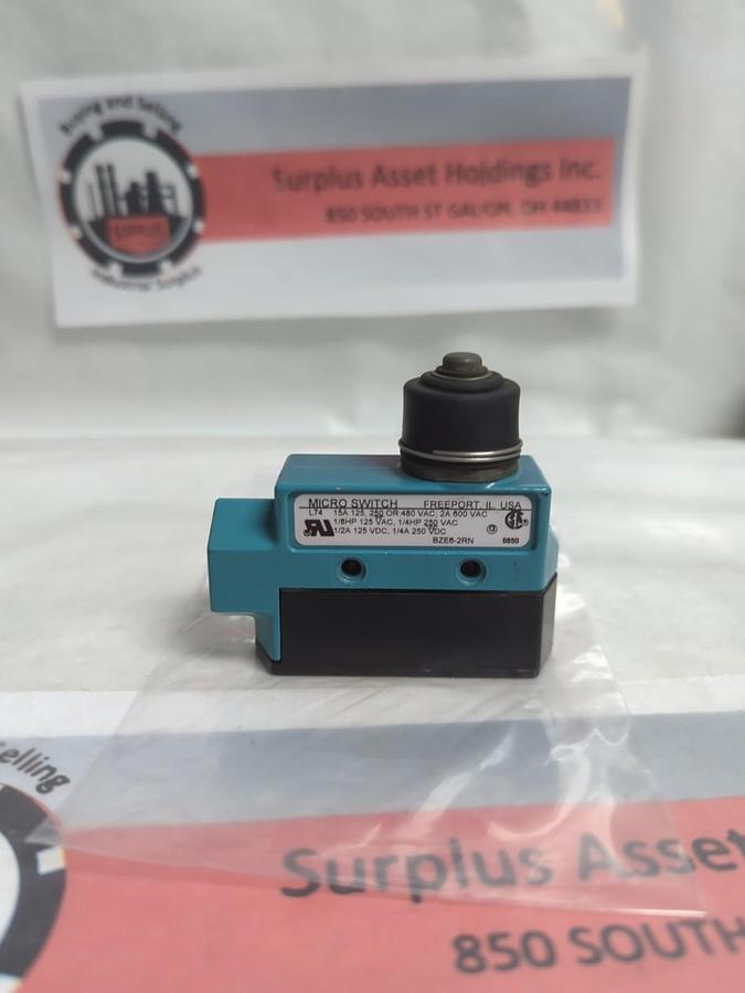 Used HONEYWELL,BZE6-2RN,MICRO SWITCH 15A PRE-OWNED