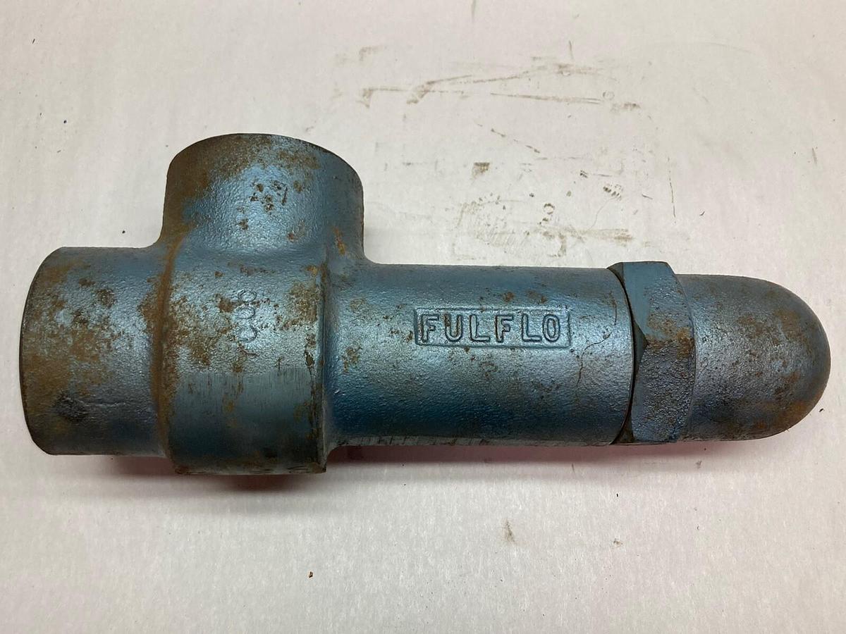 Used Fulflo,700C,1 1/2 Hydraulic Bypass Relief Valve