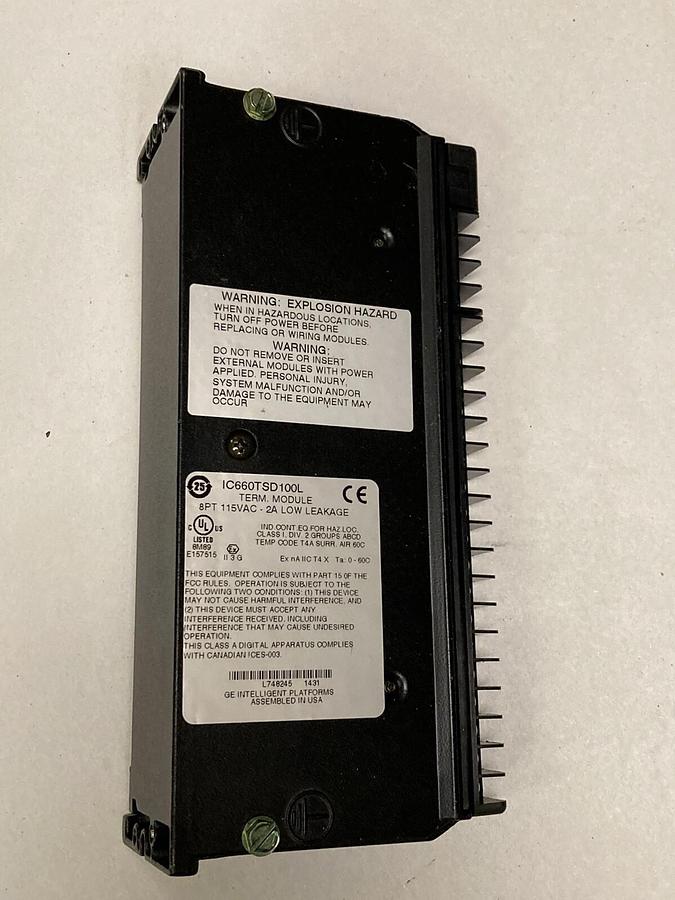 Used Fanuc,IC660TSD100L,Terminal Module