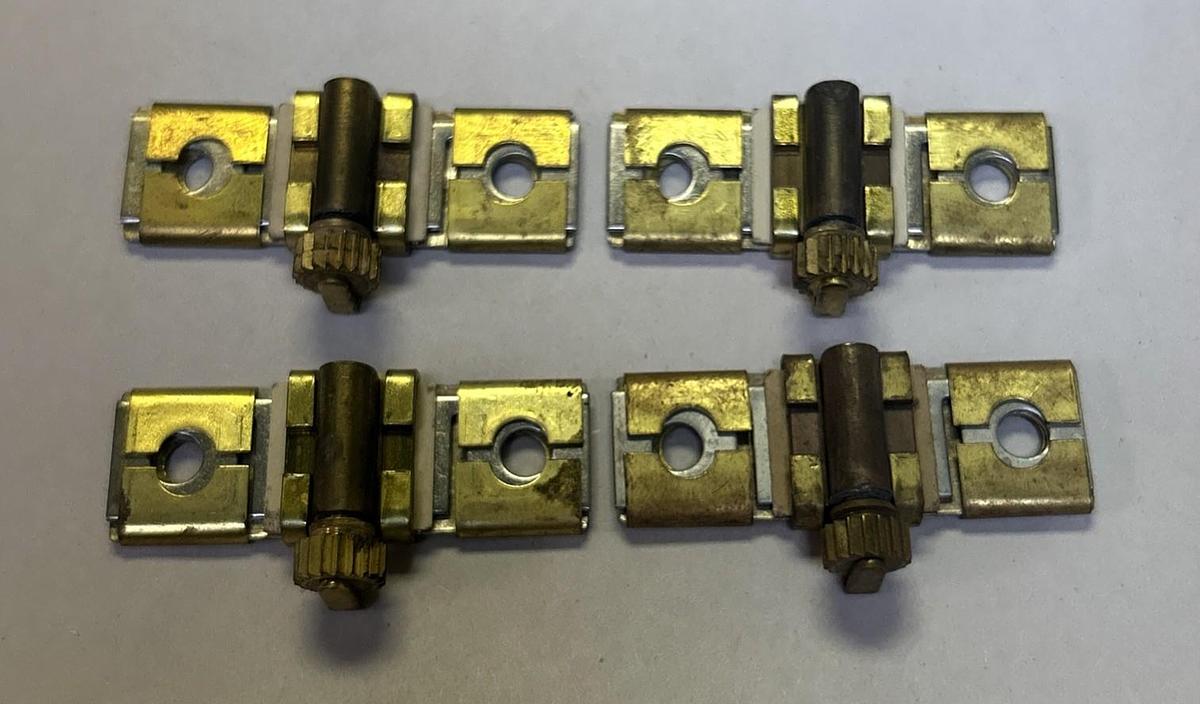 Used SQUARE D,B9.10,THERMAL OVERLOAD HEATER ELEMENT LOT OF 4