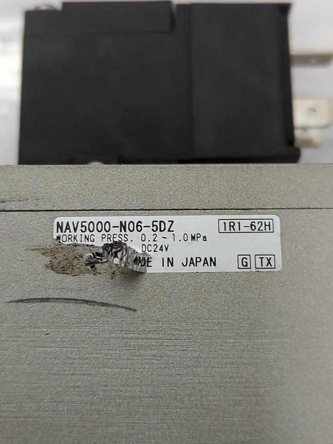 Used SMC,NAV5000-N06-5DZ,PNEUMATIC VALVE WITH SILENCER PRE-OWNED