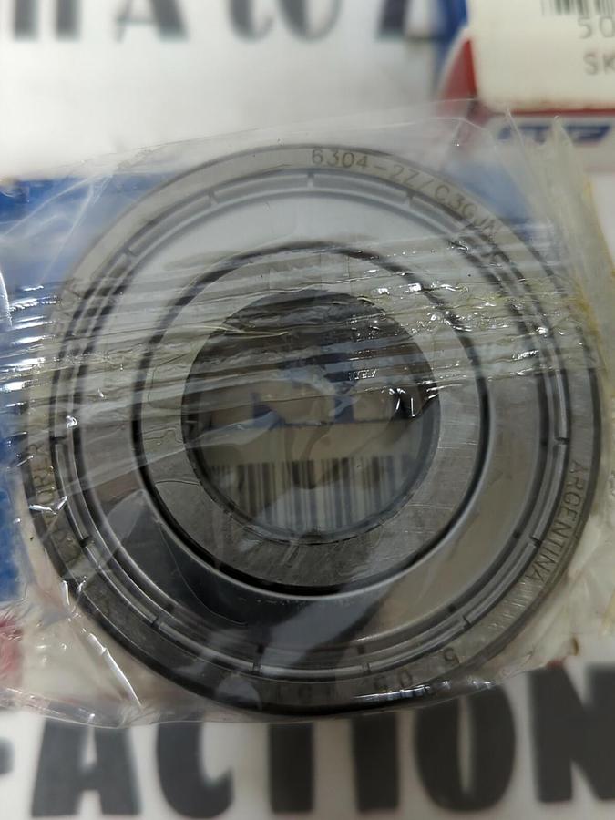 SKF,6304-2ZJEM,DEEP GROOVE BALL BEARING DOUBLE SHIELDED LOT OF 3 NOS