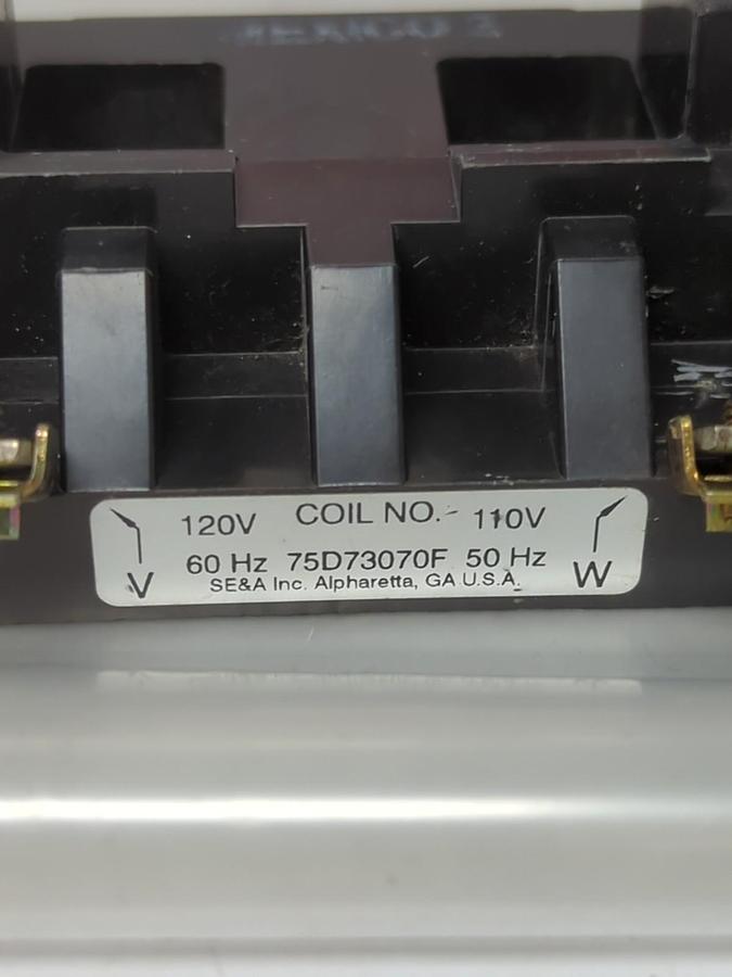 Used SE&A,75D73070F,COIL 12V 60HZ 110V 50HZ LOT OF 2 PRE-OWNED