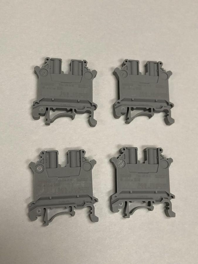 Phoenix Contact,Type UK 5 N,Feed Through Terminal Block Lot of 4
