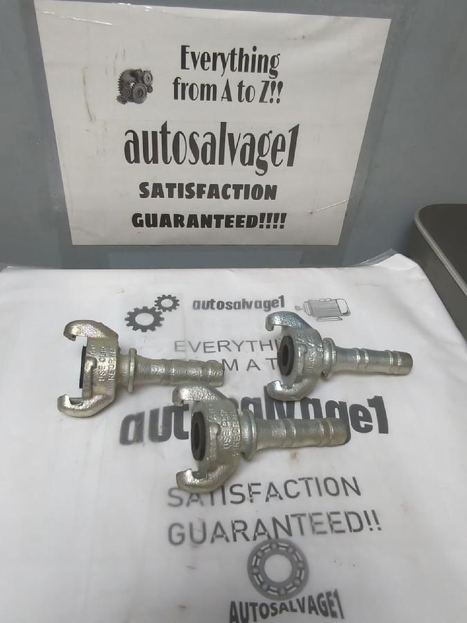 DIXON,AM5,BARBED AIR HOSE QUICK CONNECT COUPLING 5/8 IN LOT OF 3 NOS