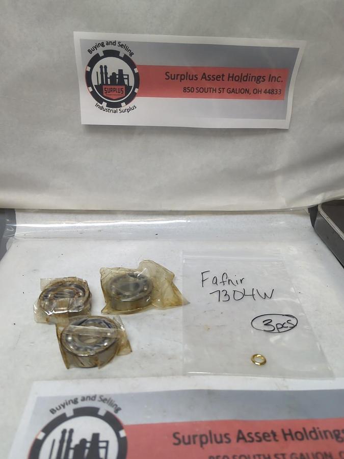 FAFNIR,7304W,THRUST BEARING LOT OF 3 NOS