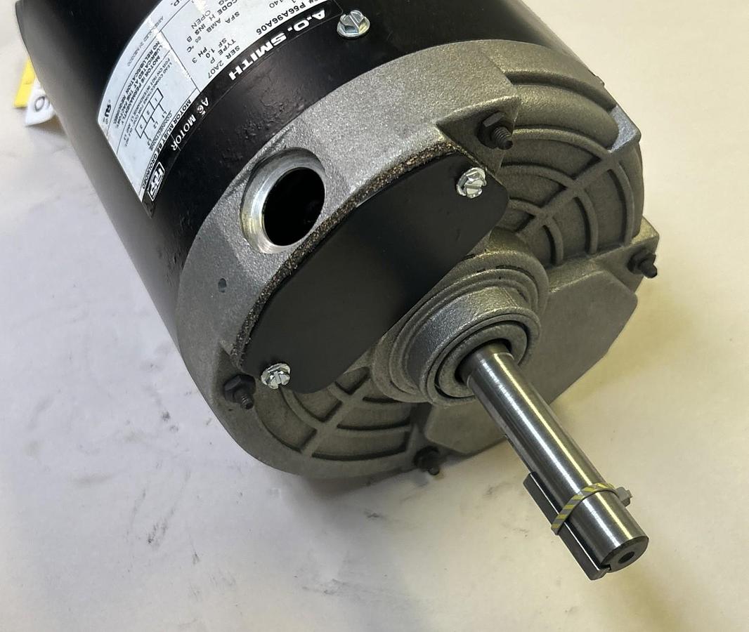 Used AO SMITH,P56A96A05,AC MOTOR 1HP 460V 1140RPM 3PH 56 FRAME
