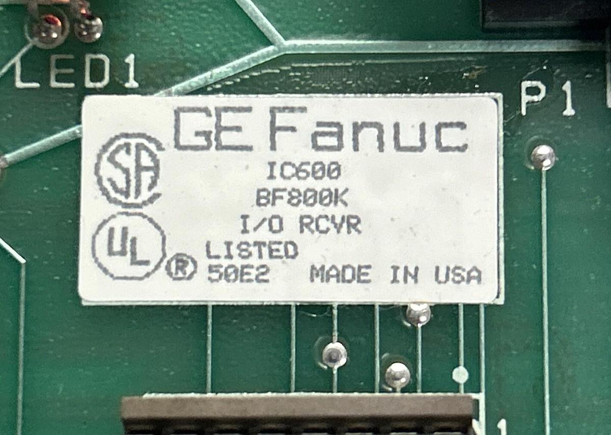 GE FANUC,IC600BF800K,I/O RECEIVER NOS