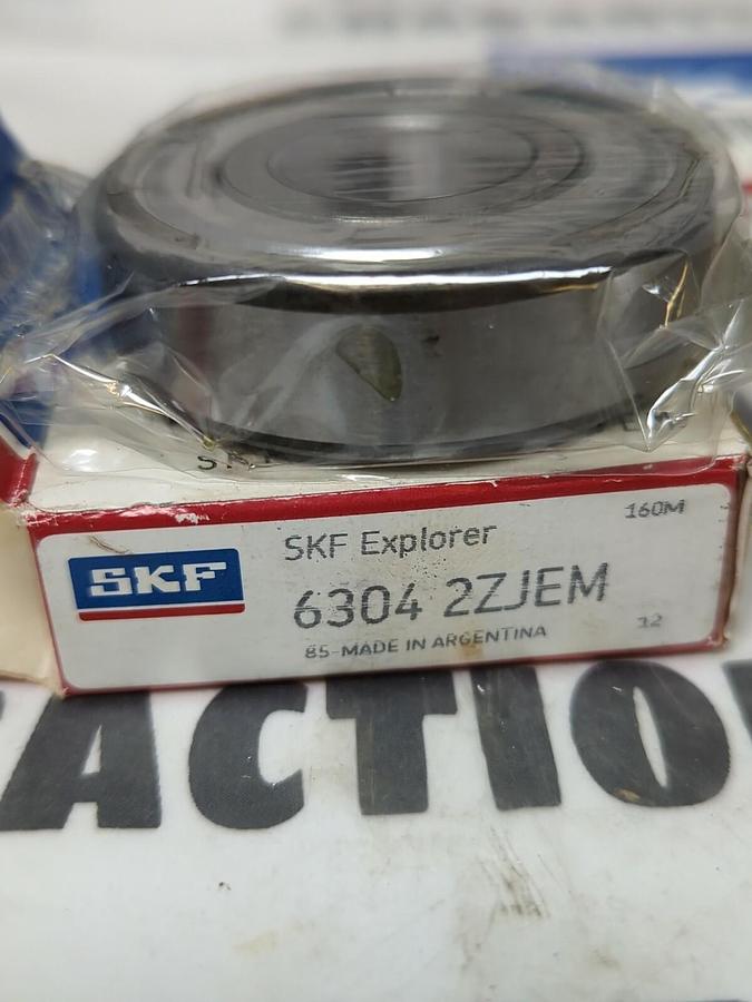SKF,6304-2ZJEM,DEEP GROOVE BALL BEARING DOUBLE SHIELDED LOT OF 3 NOS