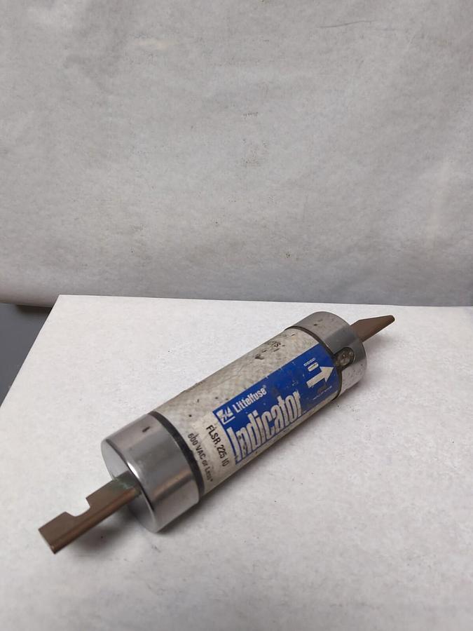 Used LITTELFUSE,FLSR225ID,INDICATOR 225 AMP FUSE PRE-OWNED