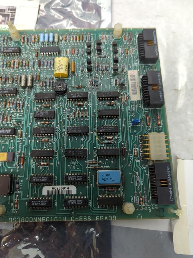 Used GE,DS3800NMEC1G,MOTOR EXCITER CONTROL BOARD PRE-OWNED