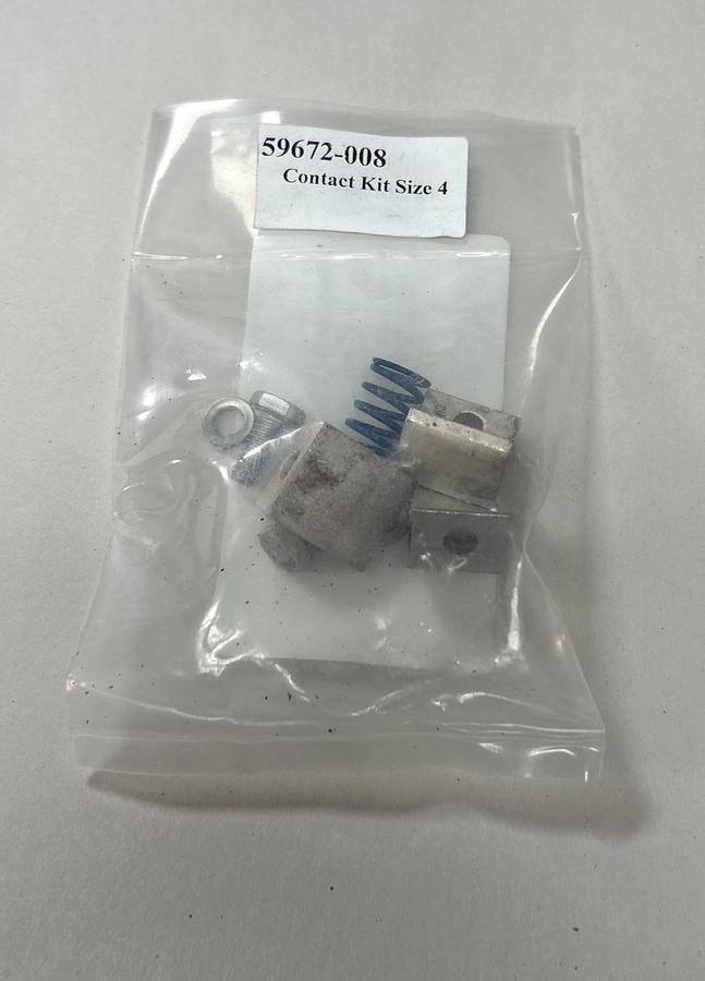 Used HUBBELL,59672-008,SIZE 4 CONTACT KIT NOS