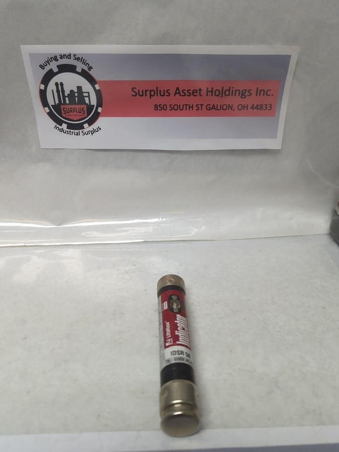 Used LITTELFUSE,IDSR50,INDICATOR 50 AMP FUSE PRE-OWNED