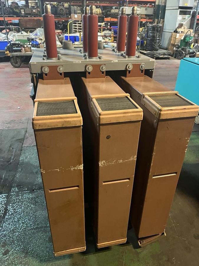 Used GENERAL ELECTRIC,AM-7.2-500A-2,MAGNE-BLAST CIRCUIT BREAKER 1200A 7200V