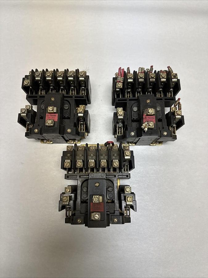 Used Allen Bradley,700-BR800A1,AC Control Relay LOT of 3