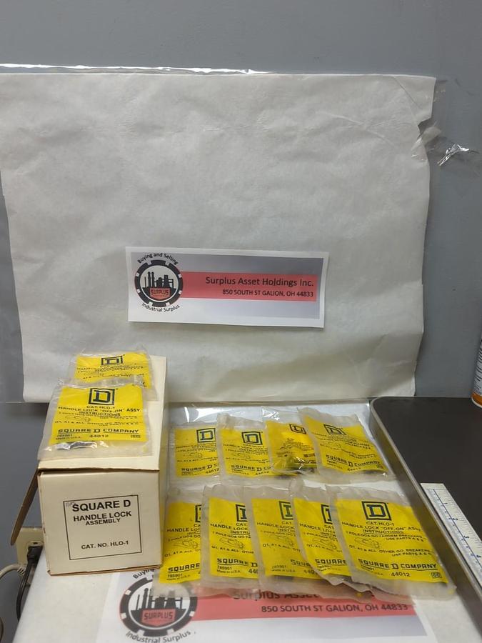SQUARE D,HLO-1,HANDLE LOCK ASSEMBLY LOT OF 11 NOS