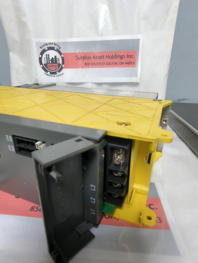 Used FANUC,A06B-6077-H111,POWER SUPPLY MODULE PRE-OWNED