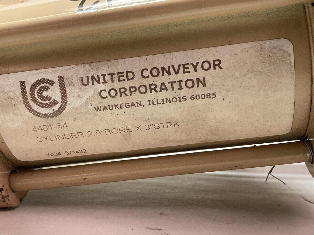 Used United Conveyor,1952-38,Lever Operated Vent Valve w/ 4401-54