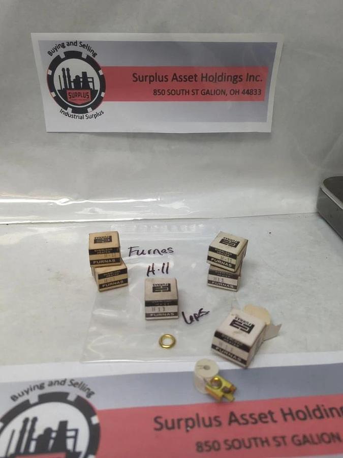 FURNAS,H11,OVERLOAD HEATER ELEMENT LOT OF 6 NOS