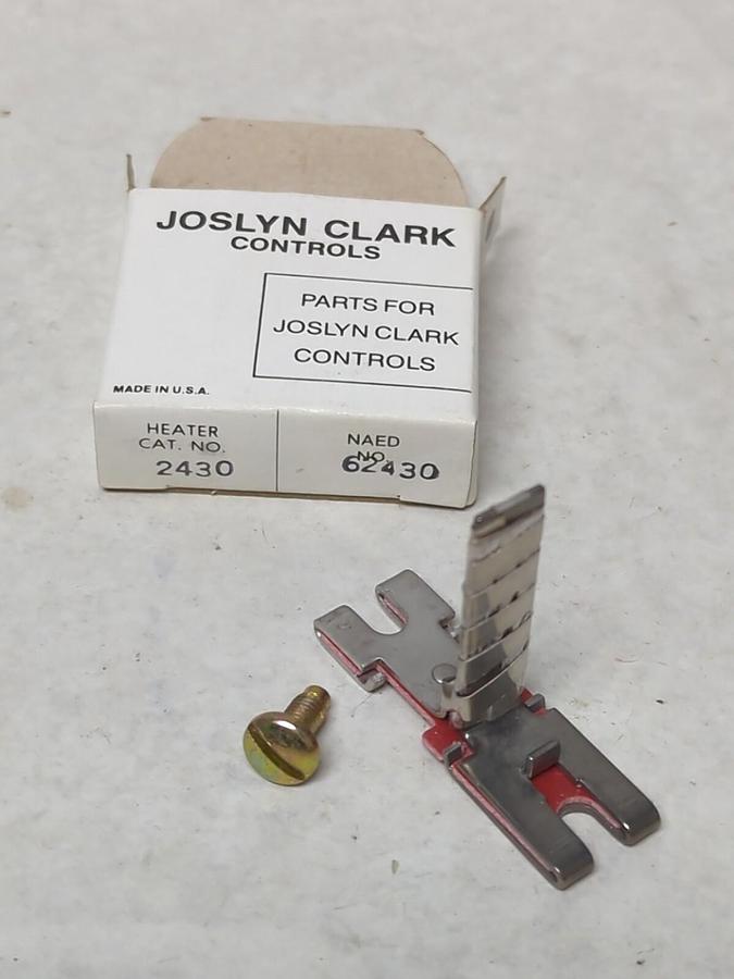 JOSLYN CLARK,2430,OVERLOAD RELAY HEATER NOS