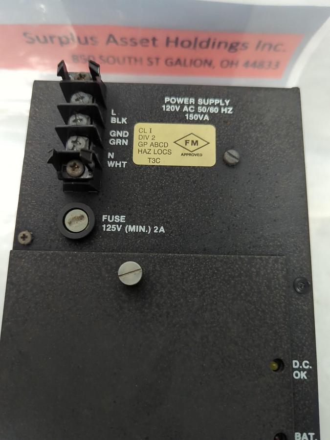 Used SQUARE D,8030 PS21,POWER SUPPLY MODULE SERIES A2 120VAC 50/60HZ 150VA PRE-OWNED