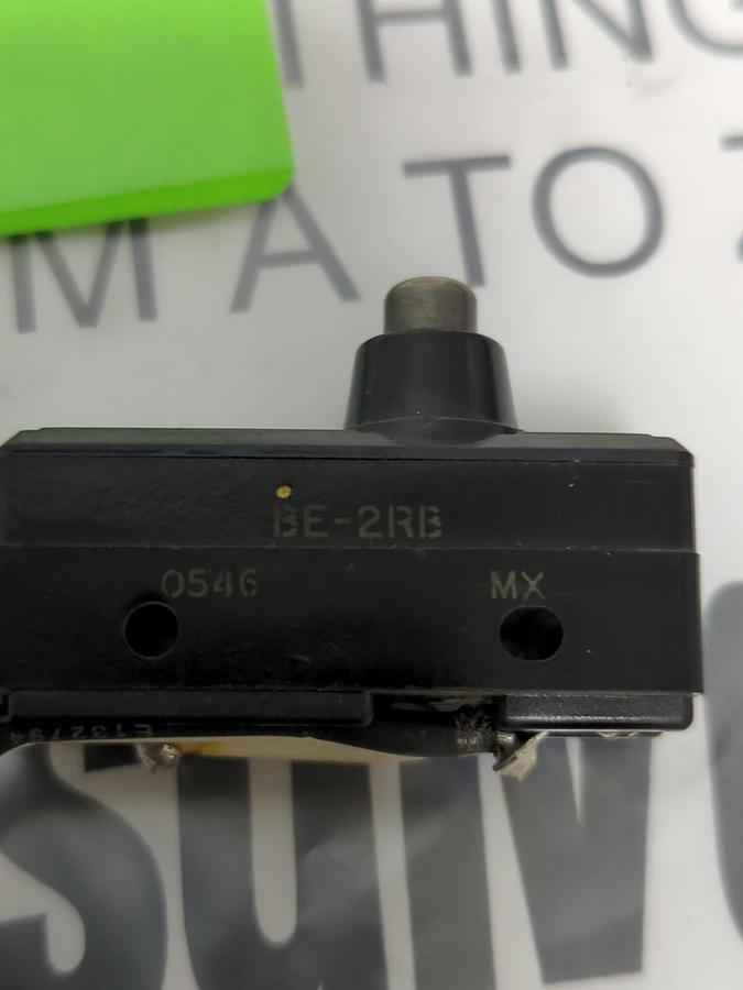 MICROSWITCH,BE-2RB,SNAP ACTION SWITCH 25A 125/250VAC NOS