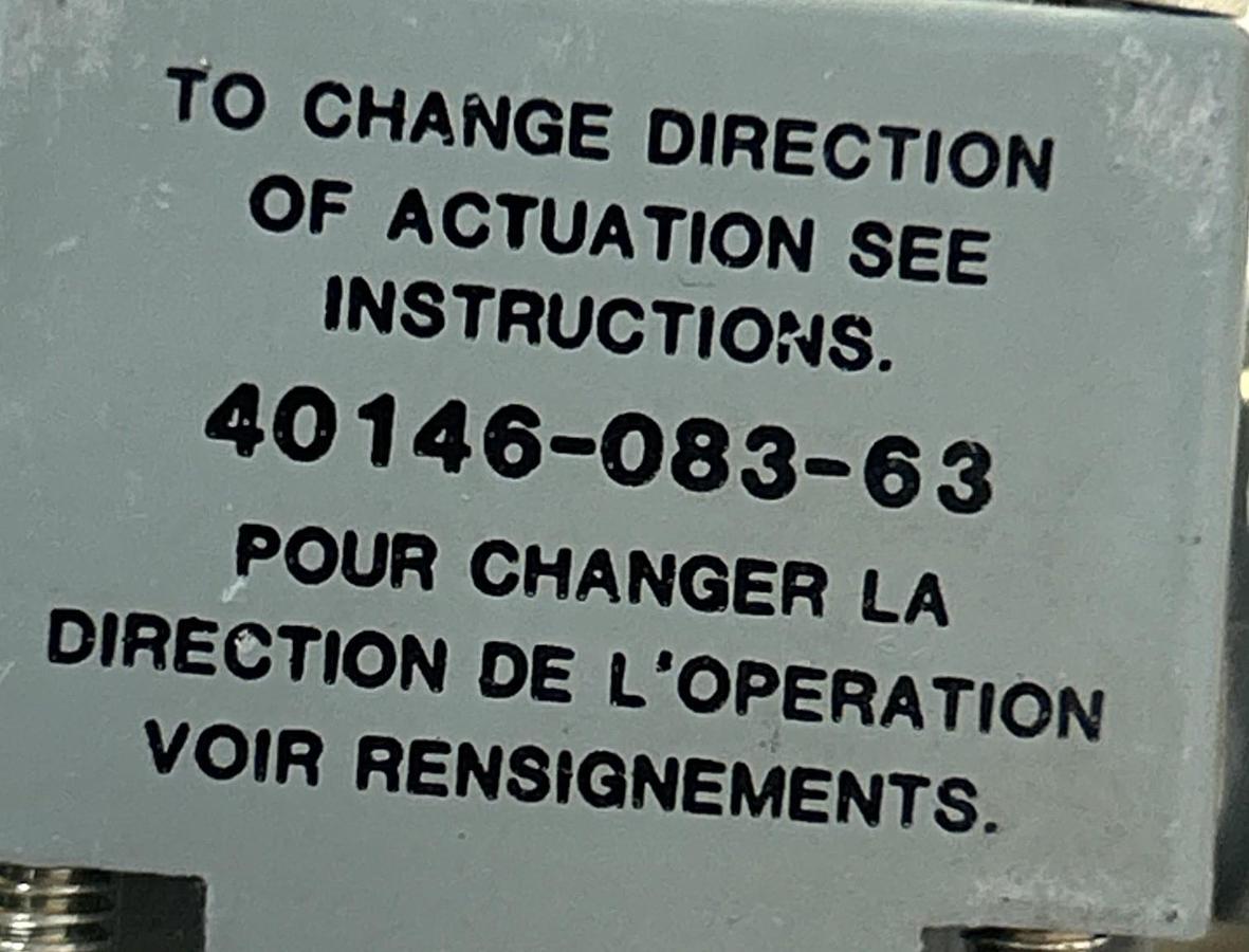 Used ALLEN BRADLEY,40146-083-63,LIMIT SWITCH OPERATING HEAD