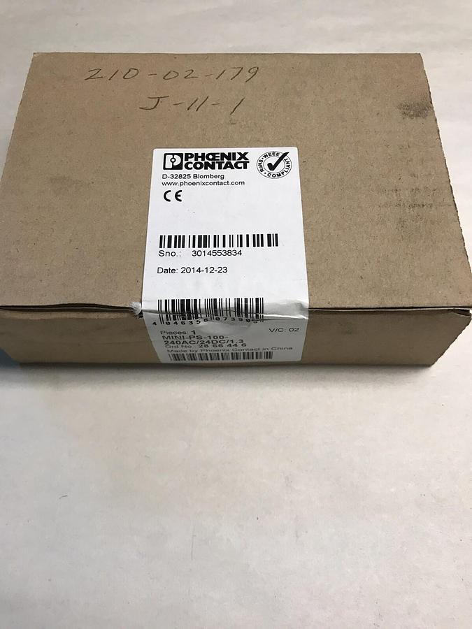 Used Pheonix Contact,Mini-PS-100-24AC/24DC/1.3,Mini Power Supply Factory sealed