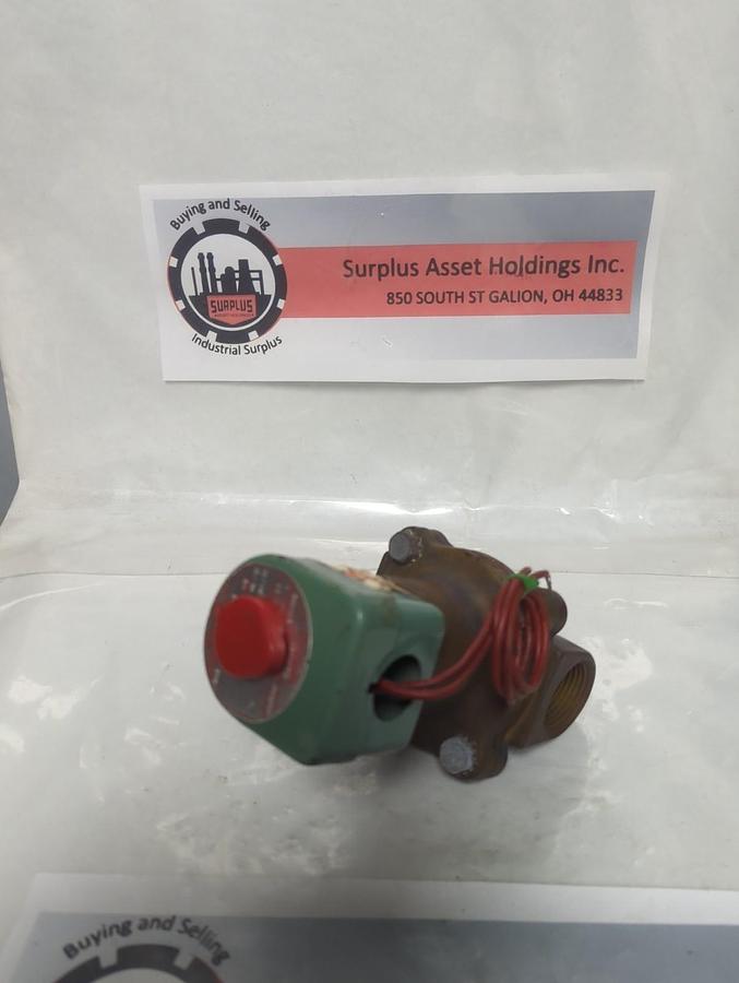 Used ASCO,8316G34,SOLENOID VALVE 1 INCH 3-WAY PRE-OWNED