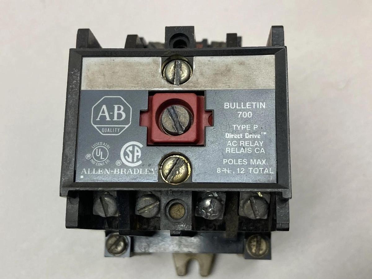 Used Allen Bradley,700-P200A1,AC Relay Type P Ser A