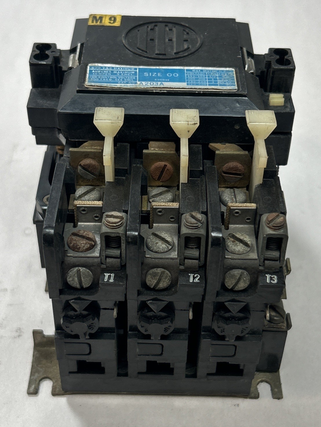 Used ITE,A203A,SIZE 00 MOTOR STARTER