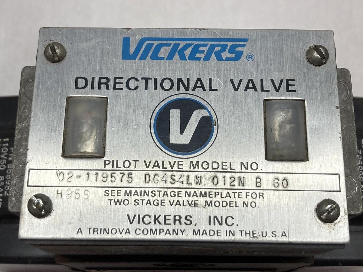 Eaton Vickers,DG4S4LW-012N-B-60,Hydraulic Pilot Valve