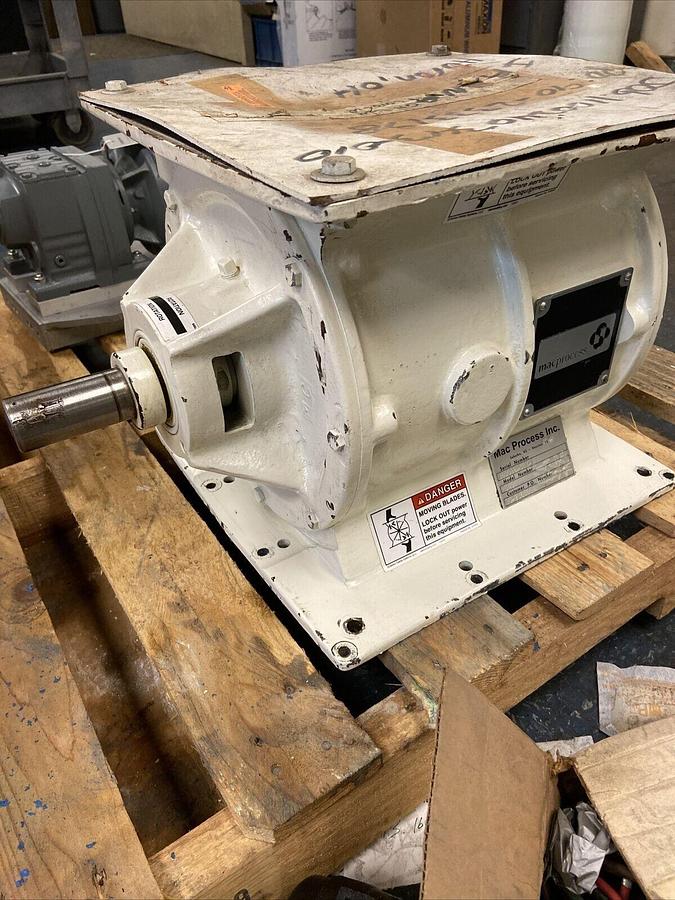 Used MAC,MD40,Rotary Valve Airlock 12 INCH Refurbished