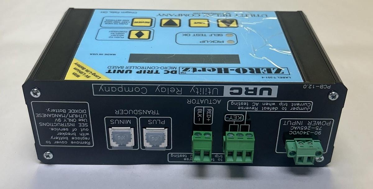 ZERO-HERTZ,B-203,MICRO-CONTROLLER DC TRIP UNIT NO BOX