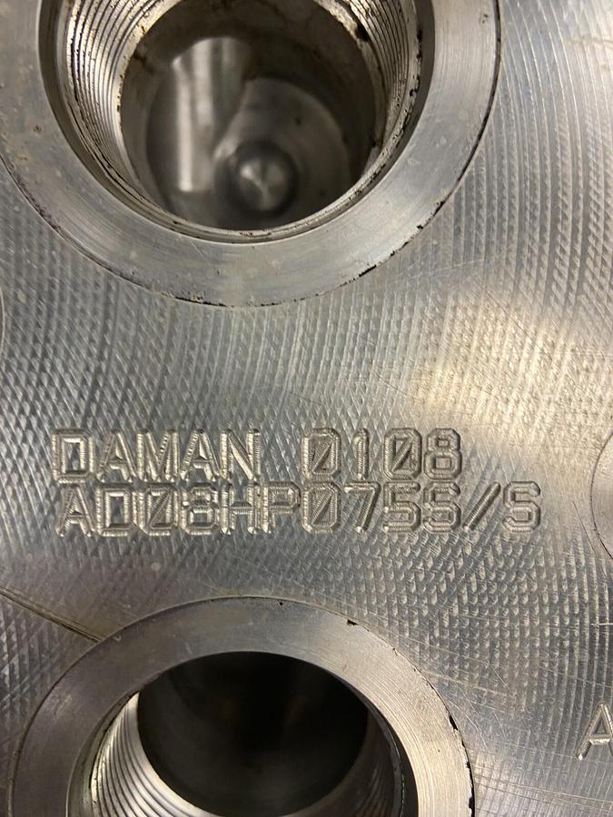 Daman,AD08HP075S/S 7,Port Aluminum Valve Manifold See Description
