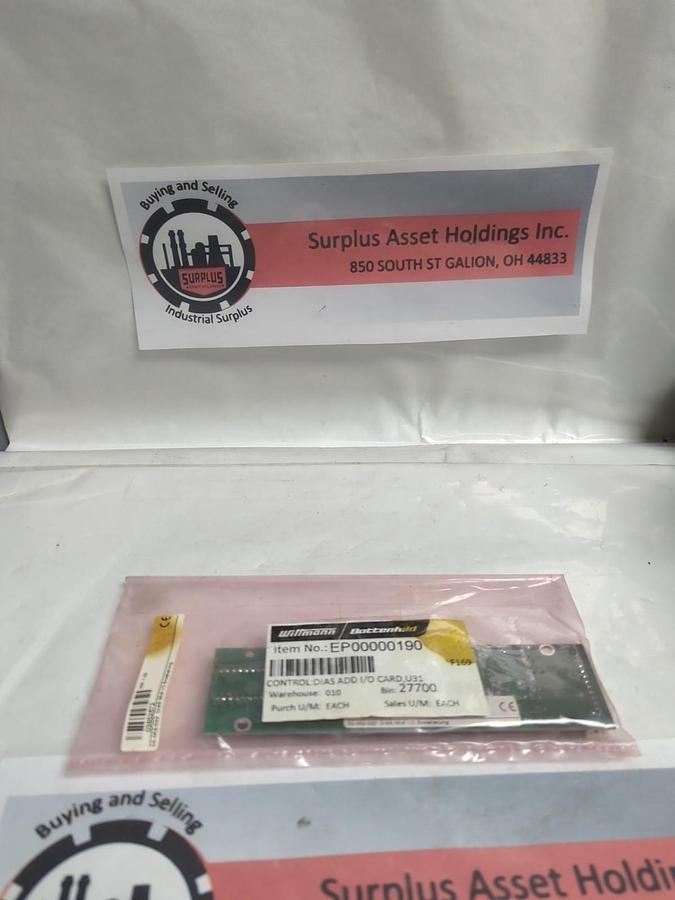 WITTMANN BATTENFELD,EP00000190,CONTROL BOARD NOS