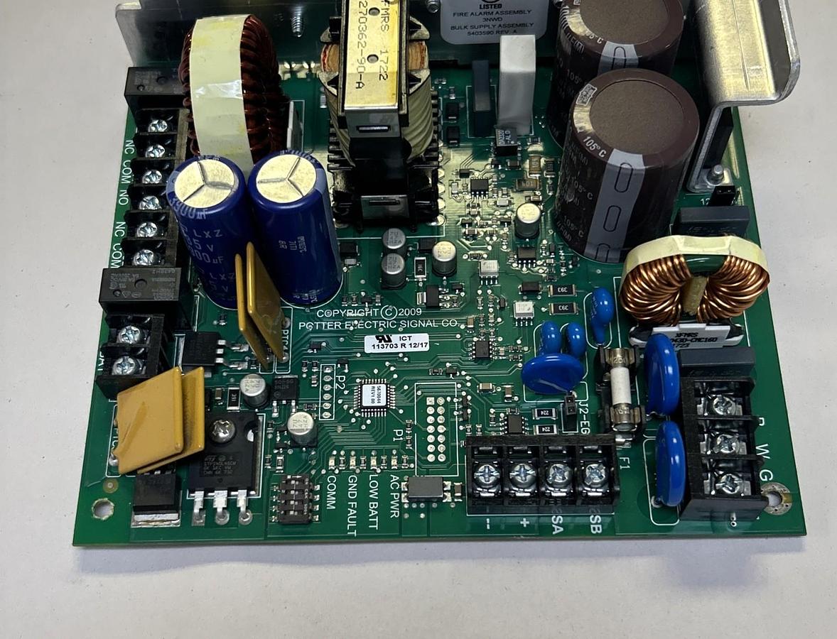 Used POTTER,5409057,FIRE ALARM ASSEMBLY CIRCUIT BOARD