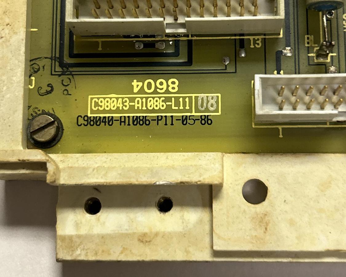 Used SIEMENS,C98043-A1086-L11,MAIN SPINDLE CONTROLLER BOARD