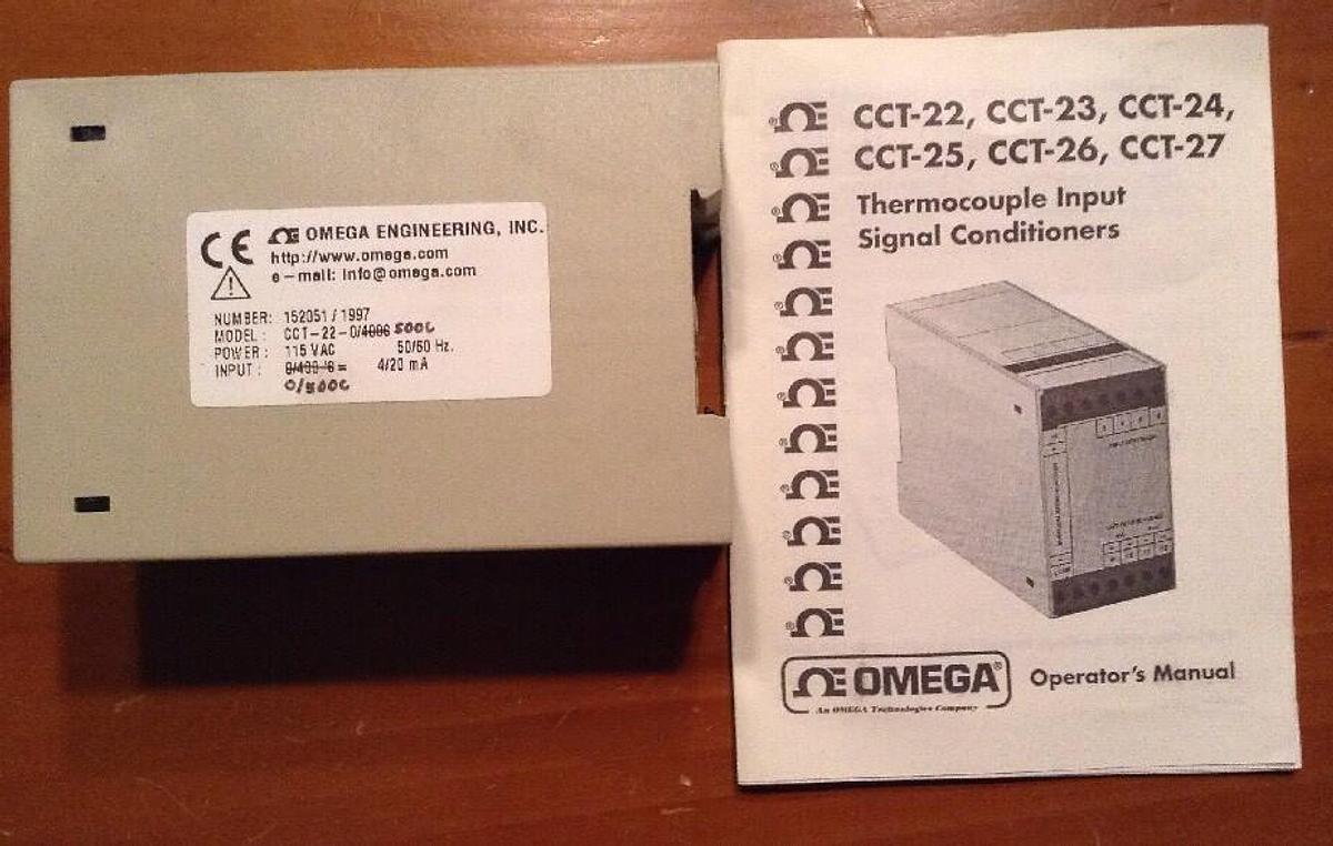 Omega,CCT-22-500C,Thermocouple Input Signal Conditional