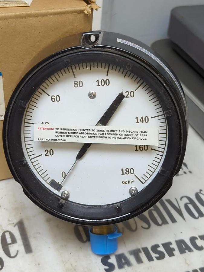 ASHCROFT,451188AS 04L XPD,GENERAL PURPOSE GAUGE 4-1/2 IN 0-180 PSI 1/4 IN NPT