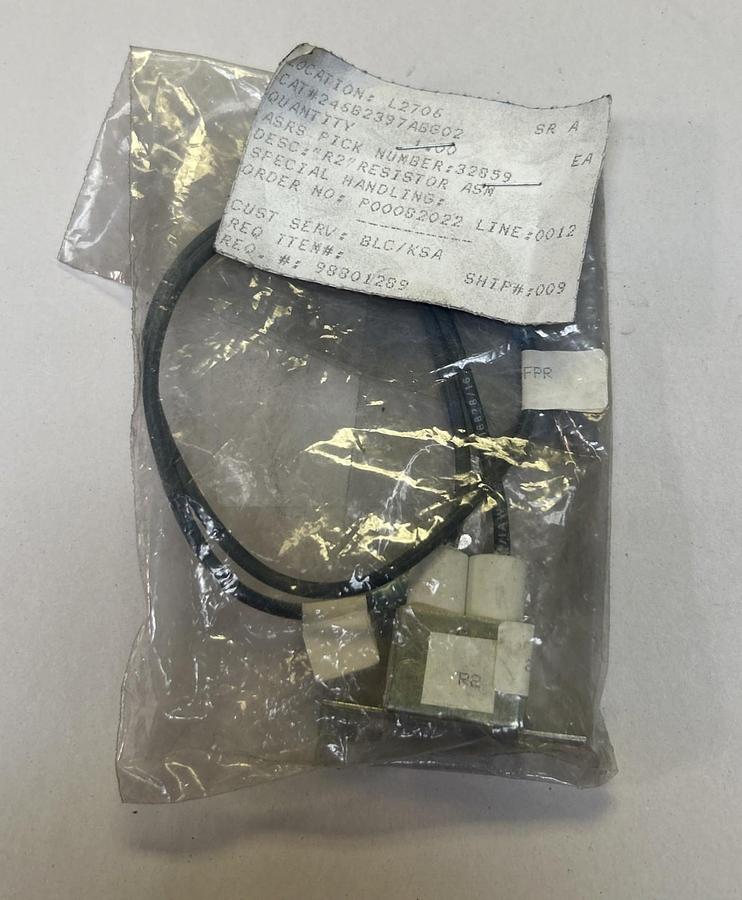 GENERAL ELECTRIC,246B2397ABG02,R2 RESISTOR ASSEMBLY NOS